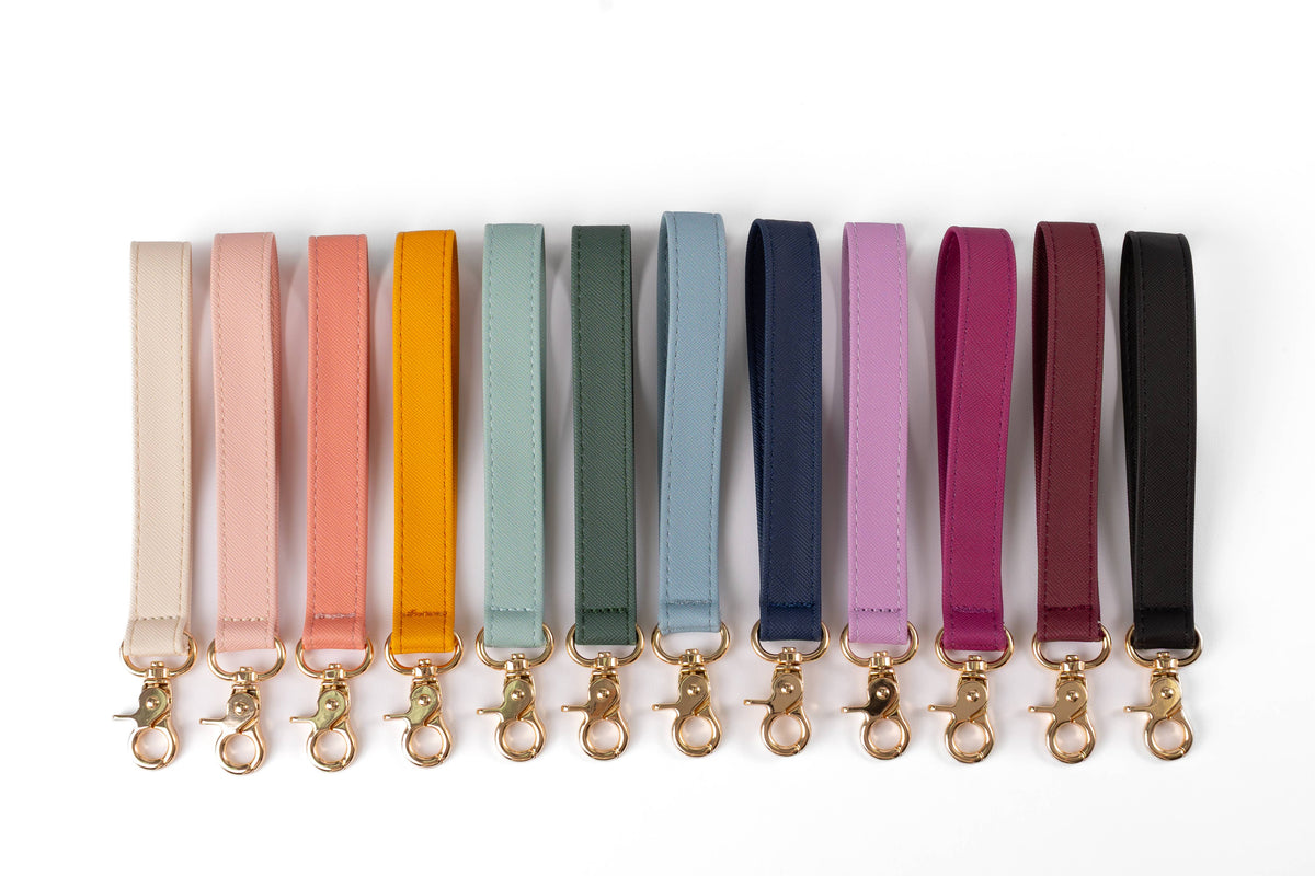 Solid Wristlet Keychain
