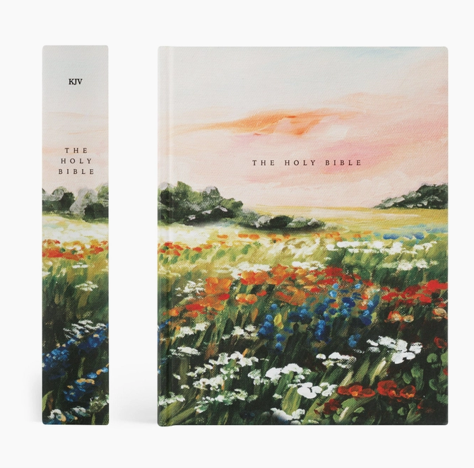 KJV Large Print Notetaking Bible: Coram Theme