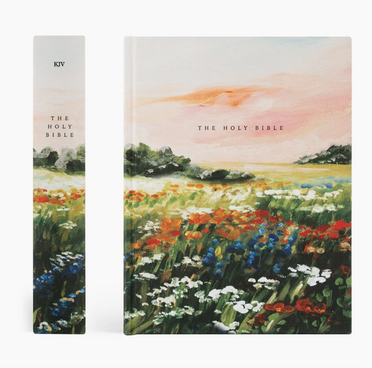 KJV Large Print Notetaking Bible: Coram Theme