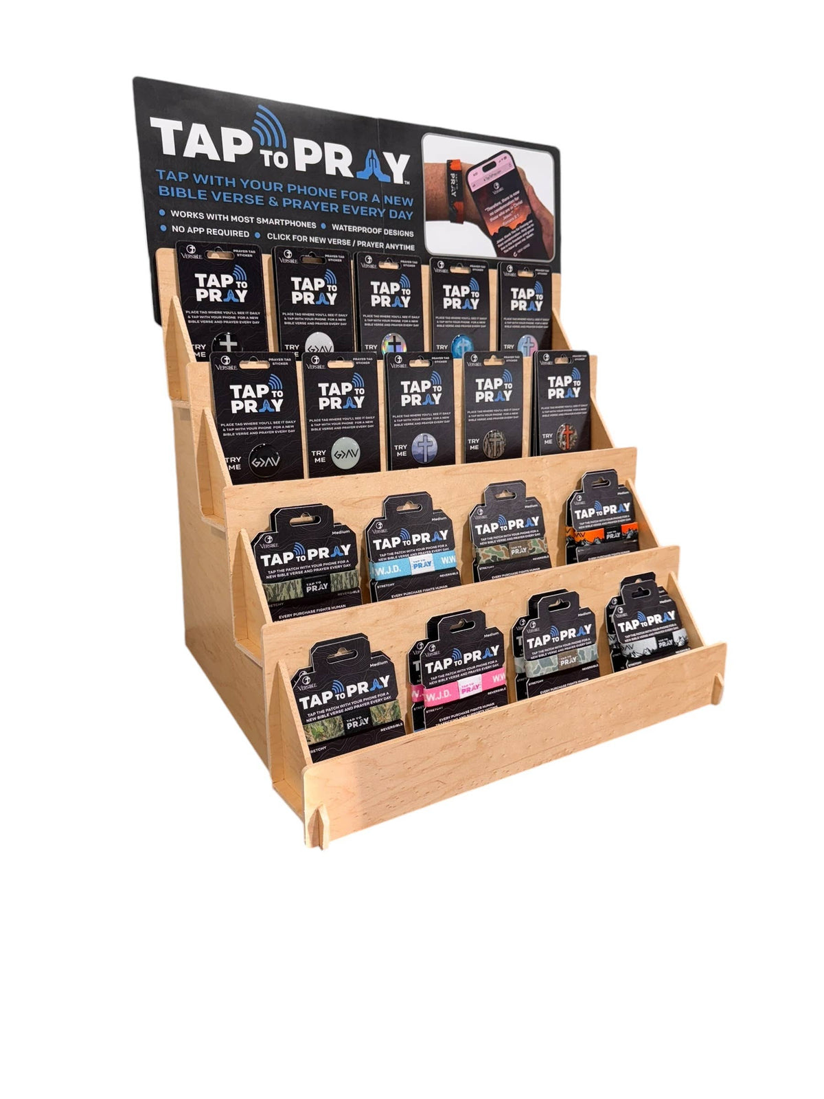 Tap To Pray™ Wristbands - Jesus Is Lord