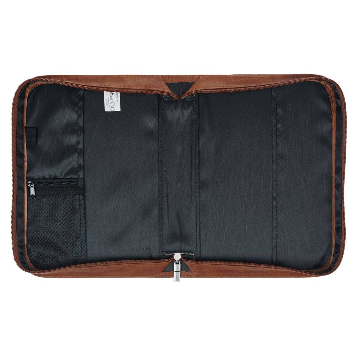 Bible Cover Classic Brown Faith Badge