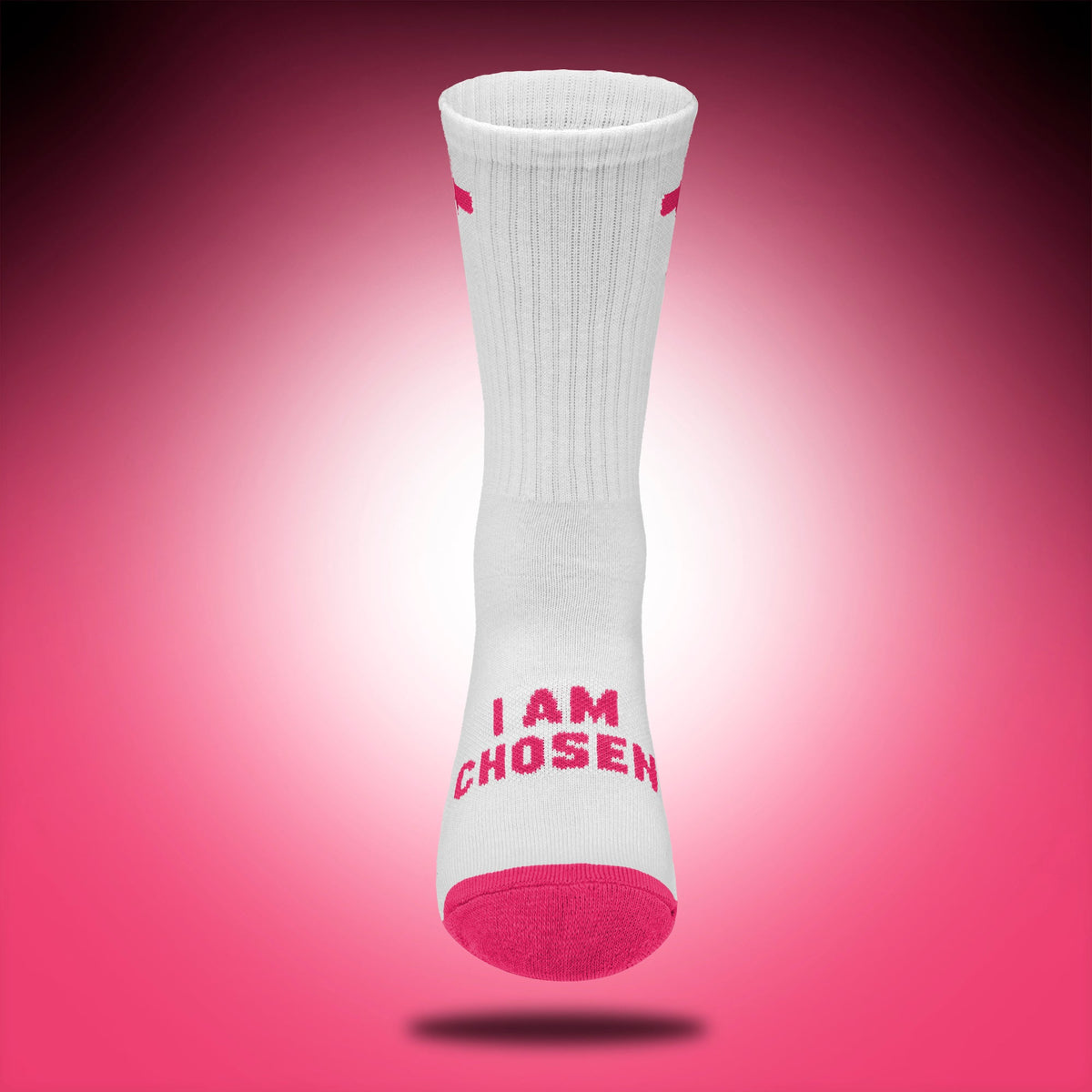 I Am Chosen | White + Dragonfruit Pink