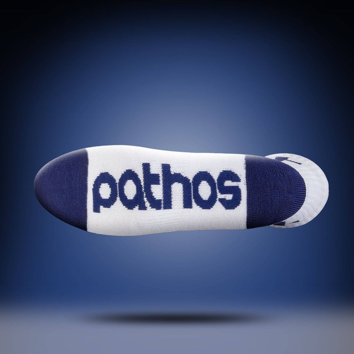 Powered By Faith | White + Navy