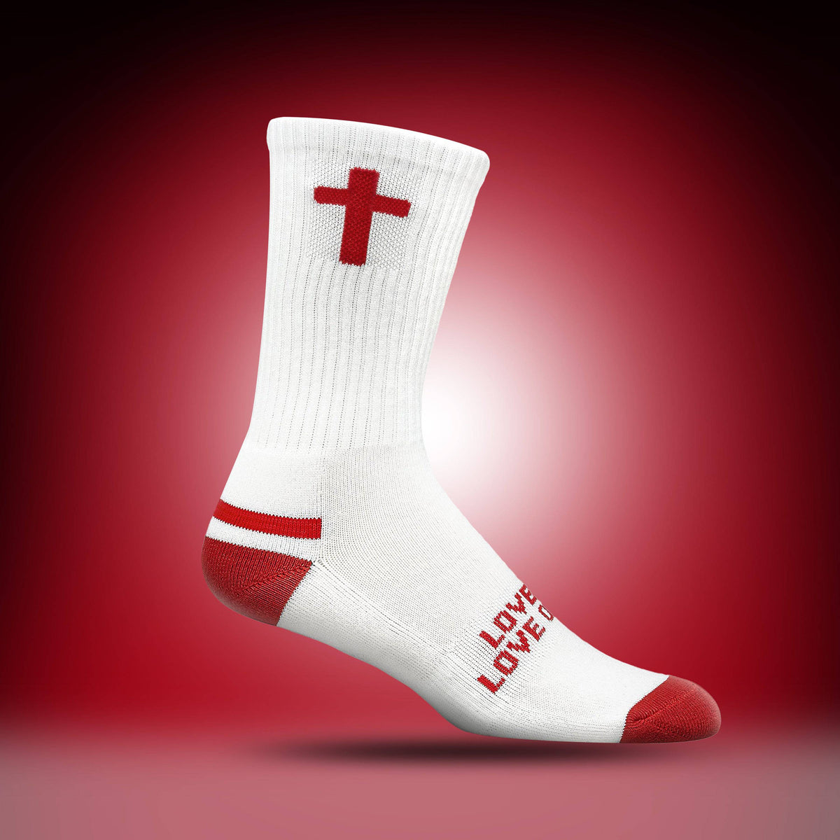 Love God Love Others | White + Red
