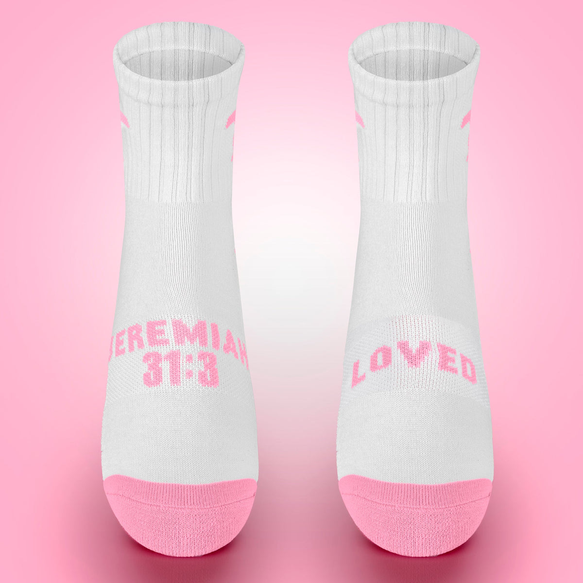 Loved | White + Pink